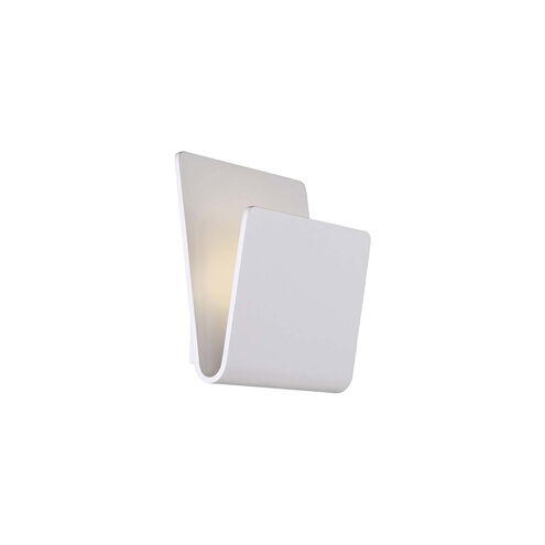 Fold LED 5 inch White ADA Wall Sconce Wall Light in 2700K