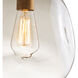 Cosmos Incandescent 3 Light 22.3 inch Matte Black Chandelier Ceiling Light in Clear Cosmos, Round Multi-Port