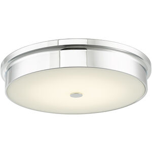 Spark LED 15 inch Chrome Flush Mount Ceiling Light