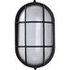 Brentwood LED 11 inch Black Bulkhead
