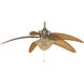 Blades Plastic Dark Natural Accent 26 inch Each Fan Blades