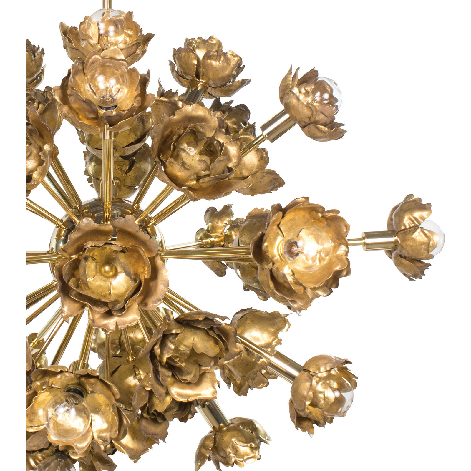 Adeline 22 Light 33 inch Gold Chandelier Ceiling Light
