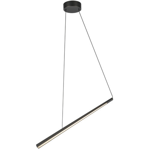 Lex Linear Pendant Ceiling Light in Urban Bronze