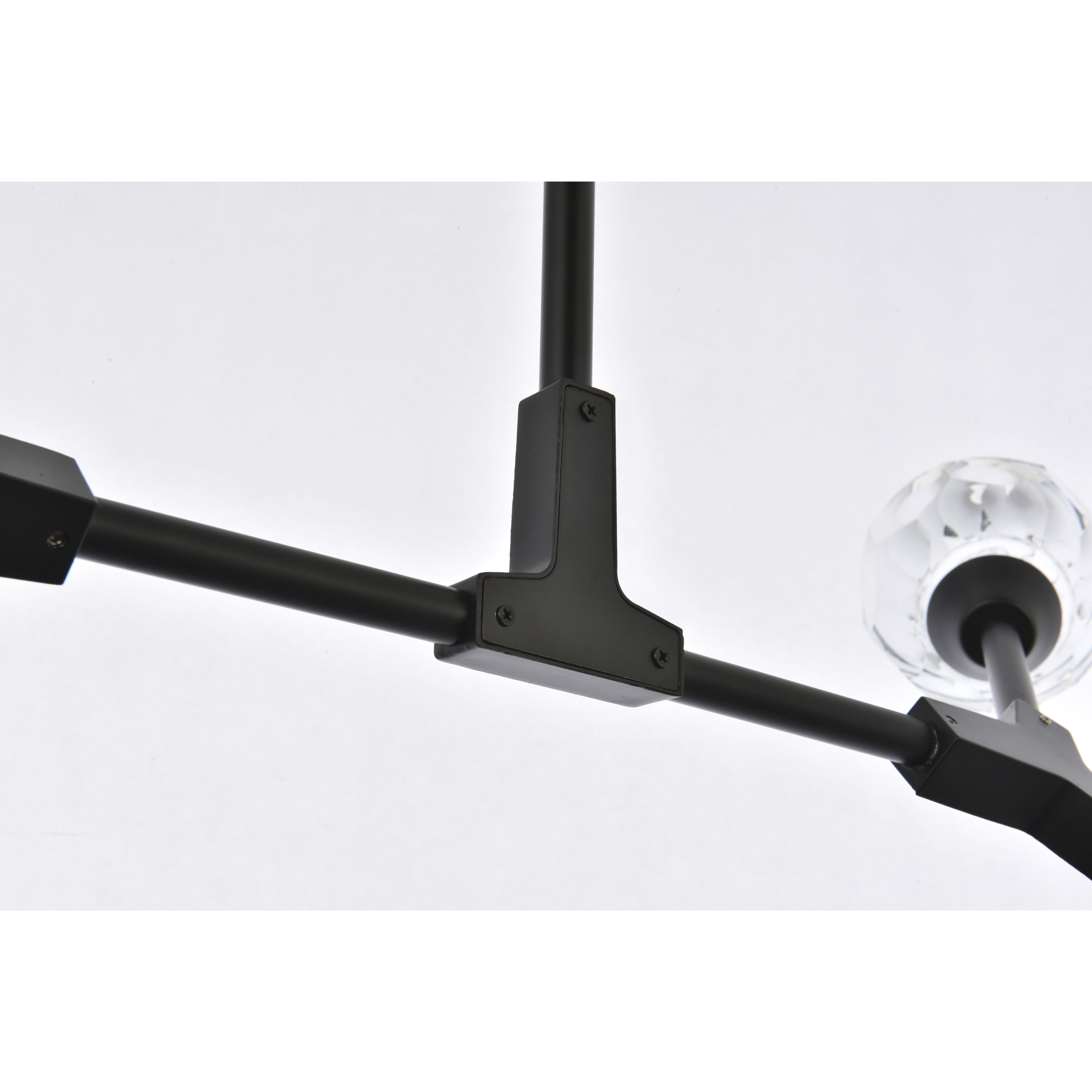 Zayne 4 Light 29 inch Black Pendant Ceiling Light
