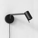 Ascoli 11.26 inch Matte Black Interior Reading Light Wall Light