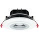 Axis 3 White Recesed Downlight
