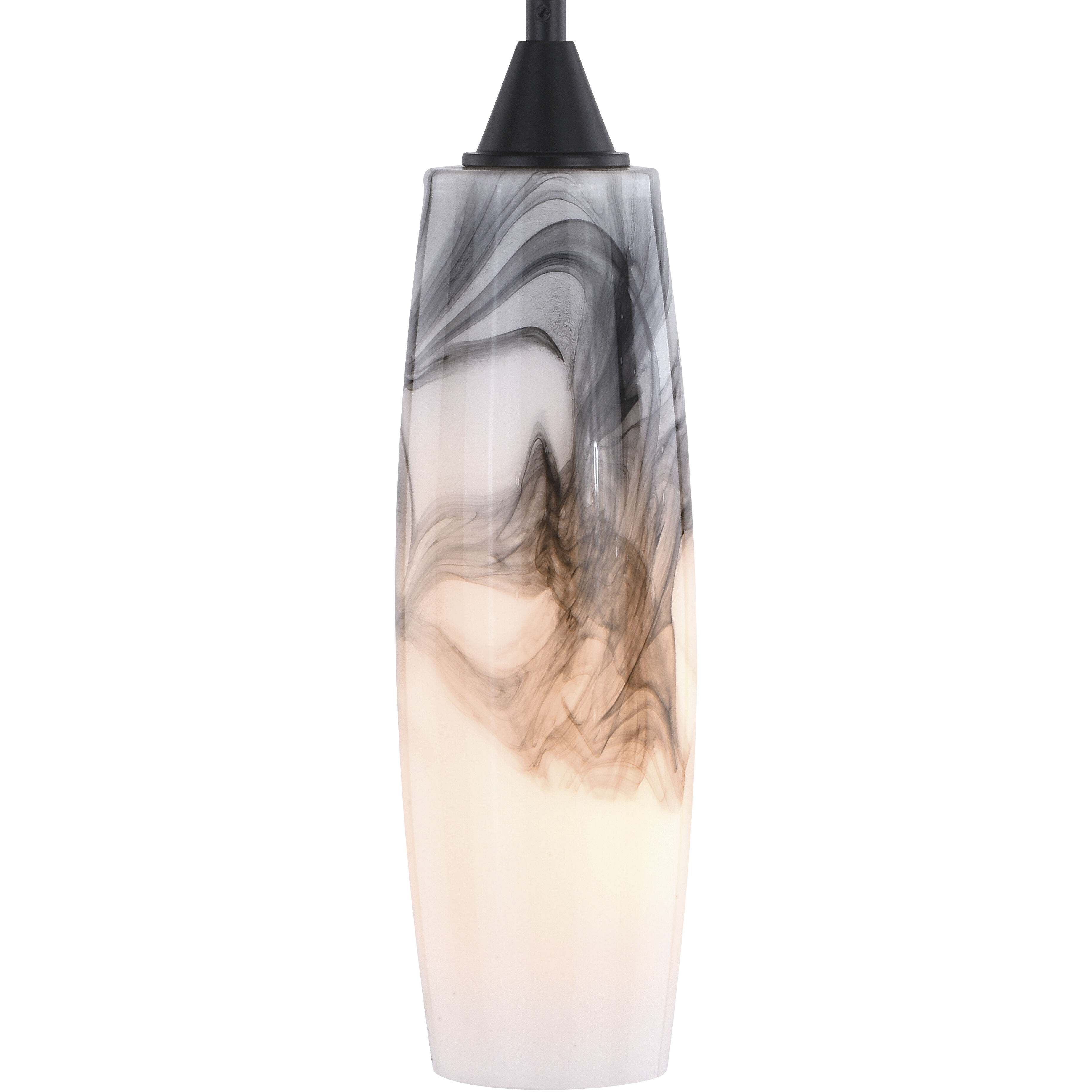 Milano LED 4.25 inch Oil Rubbed Bronze Mini Pendant Ceiling Light