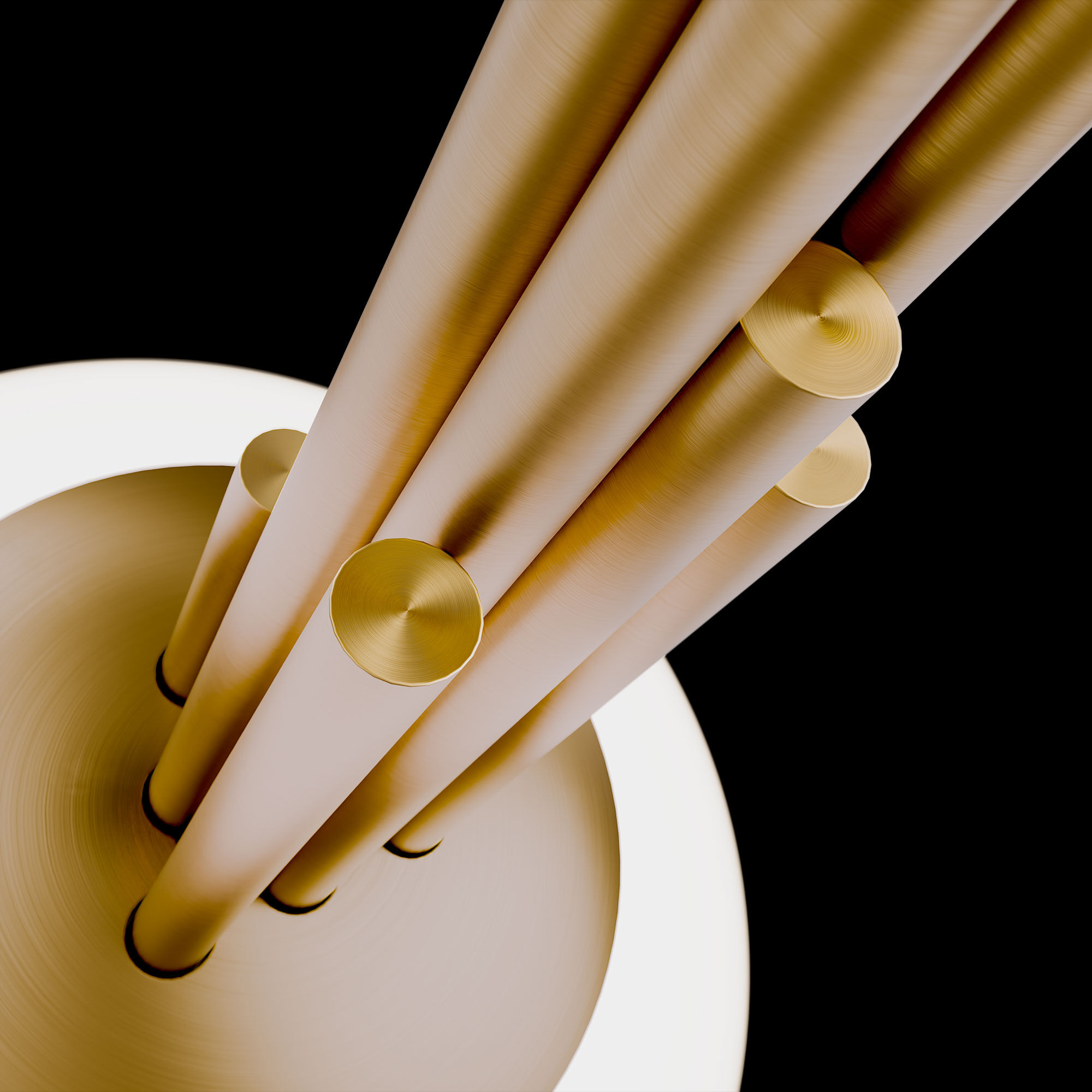 Sybil LED 13.75 inch Aged Brass Indoor Hanging Lighting Ceiling Light in 2700K