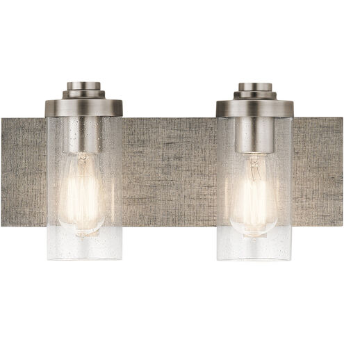 Dalwood 2 Light 16 inch Classic Pewter Wall Mt Bath 2 Arm Wall Light