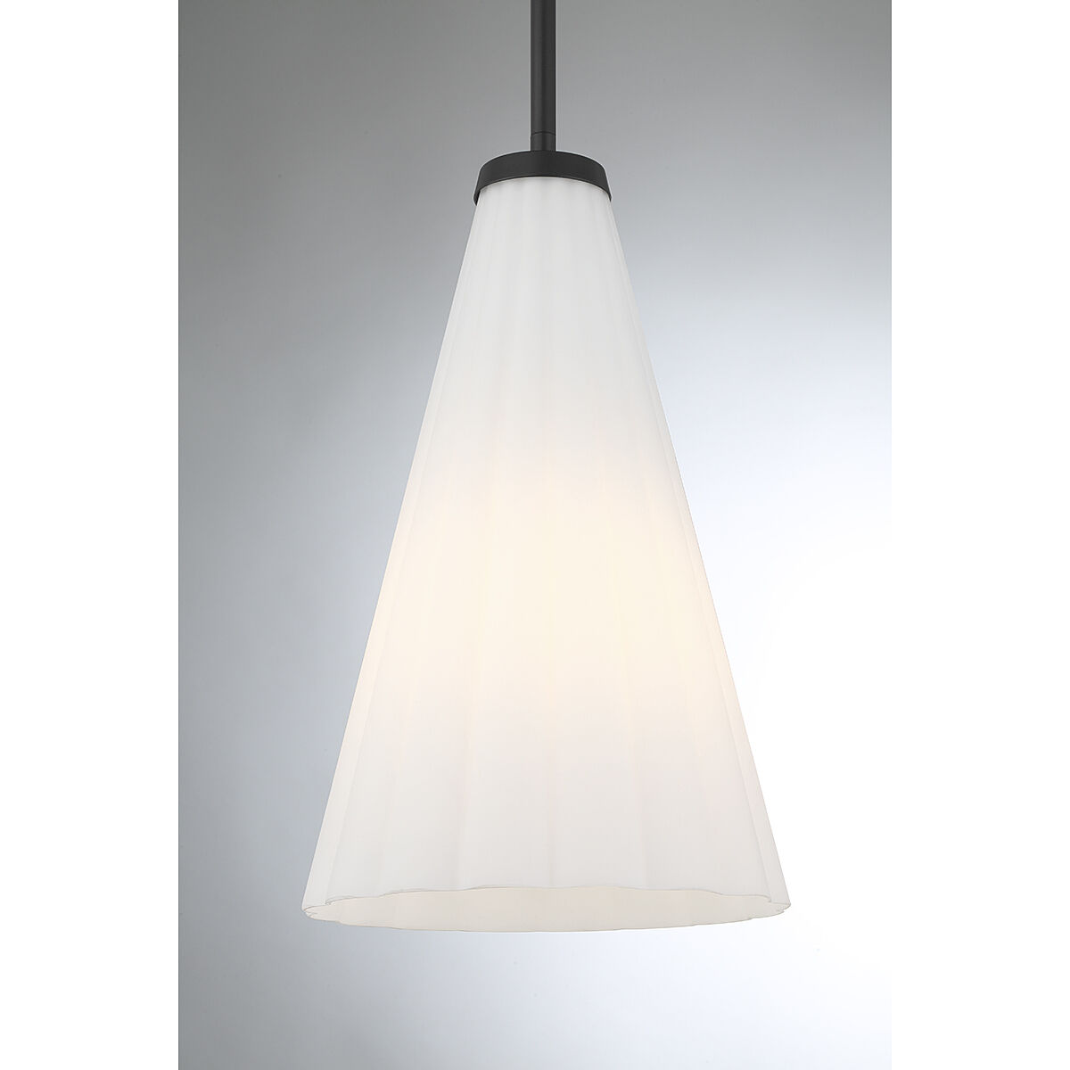 Bristol 1 Light 9 inch Matte Black Pendant Ceiling Light
