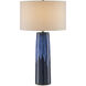 Kelmscott 33.25 inch Reactive Blue Table Lamp Portable Light
