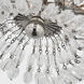 Chapman & Myers Paris Flea Market 2 Light 10 inch Polished Nickel Flush Mount Ceiling Light, Small