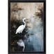 Animals Collection Blue Framed Art