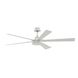 TorchAire 64 64 inch Matte White Fan-Uni