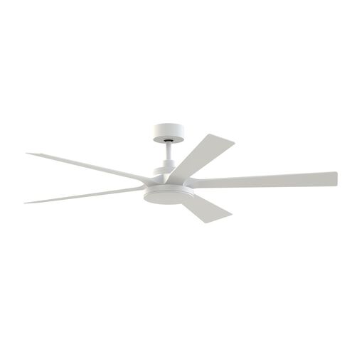 TorchAire 64 64 inch Matte White Fan-Uni