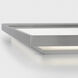 Cadre 30 X 30 inch Brushed Nickel Backlit Wall Mirror