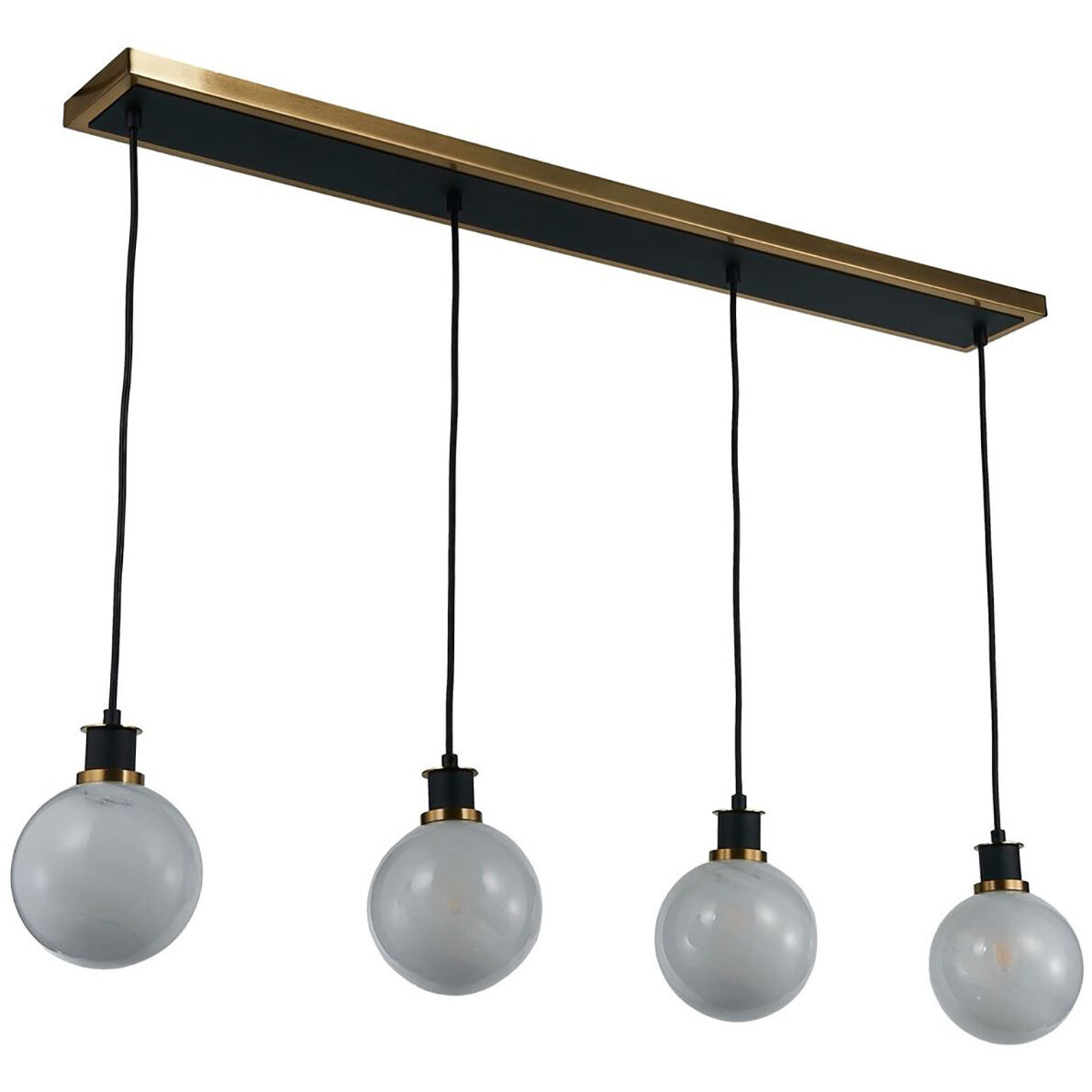 Gem Island Light Ceiling Light in Glossy Textured White