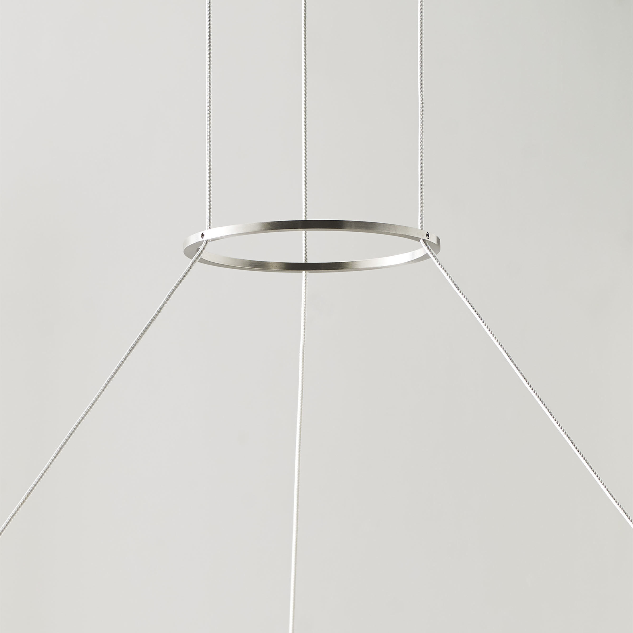 Sean Lavin Bodiam LED 30.4 inch Satin Nickel Chandelier Ceiling Light, Integrated LED