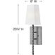 Tress LED 6 inch Burnished Nickel ADA Indoor Wall Sconce Wall Light