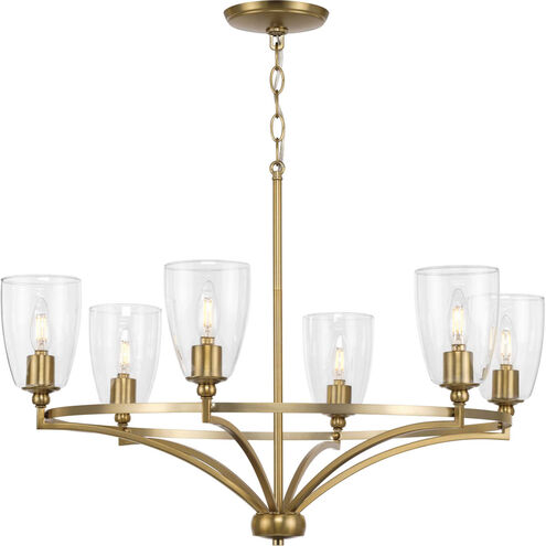 Parkhurst 6 Light 30 inch Brushed Bronze Chandelier Ceiling Light