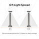 Luxor Black Pathway Light, Solar