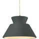 Radiance Collection - Trapezoid Pendant Ceiling Light, Form+Finish+Function
