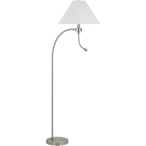 Ashland 67.5 inch 100.00 watt Brushed Steel Floor Lamp Portable Light