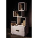 Belini White Wash Bookcase