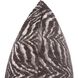Bengal 20 inch Charcoal Pillow