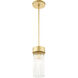 Norwich 1 Light 7 inch Soft Gold Chandelier Ceiling Light