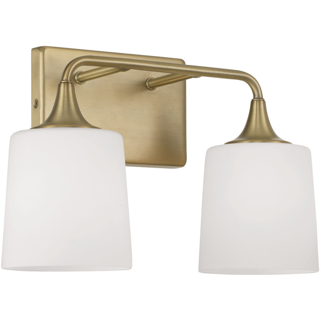Presley 2 Light 16 inch Aged Brass Vanity Light Wall Light