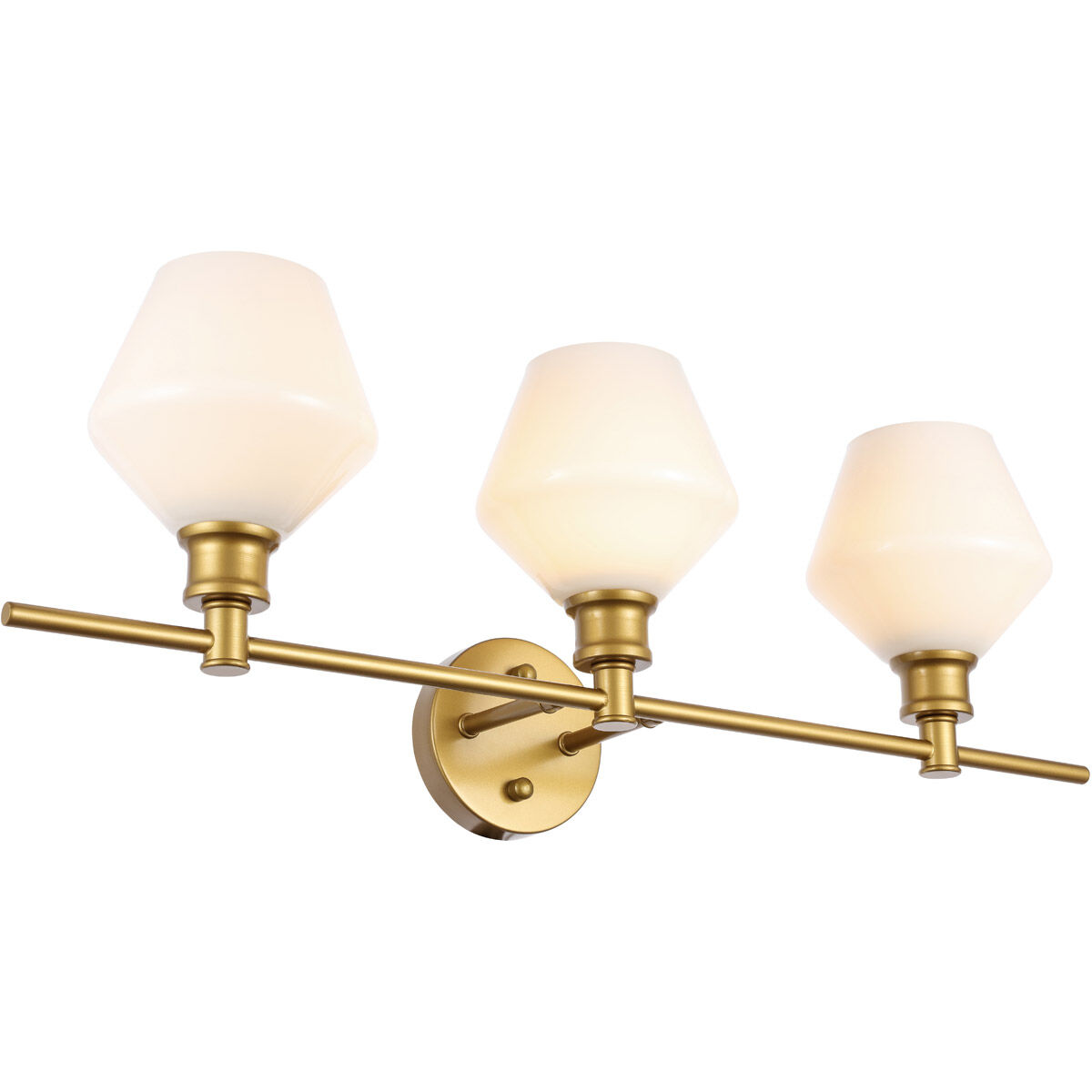 Rochester 3 Light 28 inch Brass Wall sconce Wall Light