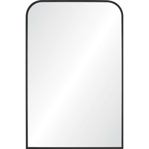 Jackline 36 X 24 inch Matte Black and Clear Mirror