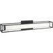 Flannigan LED 26 inch Matte Black Bath Vanity Light Wall Light