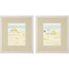 Waterside Green and Blue Framed Art, Propac