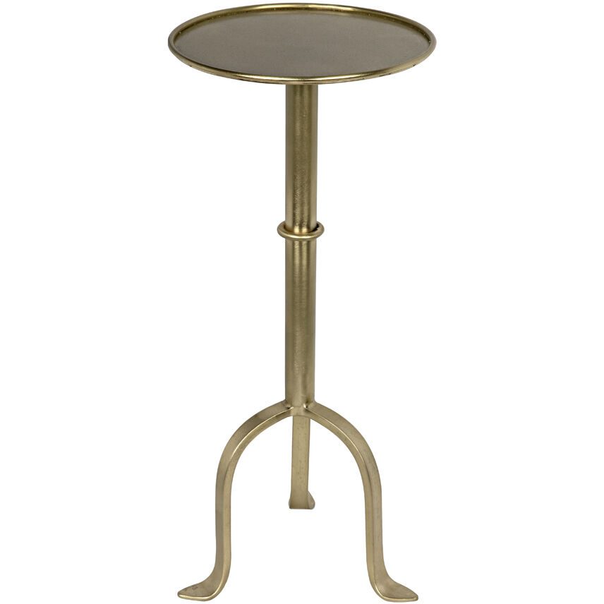 Tini 24 X 10 inch Antique Brass Side Table