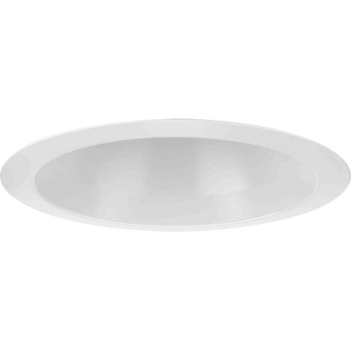 6in Recessed Trim PAR38 Satin White Open Trim