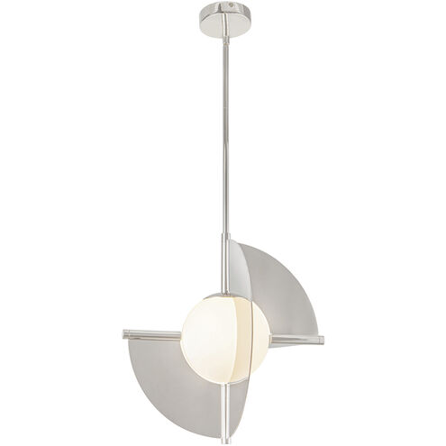 Scorpio LED 16 inch Polished Nickel Pendant Ceiling Light