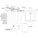 Geneva Textured Black Outdoor Motion Sensor