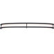 Glamour LED 17.99 inch Black Oval Flush Mount Ceiling Light