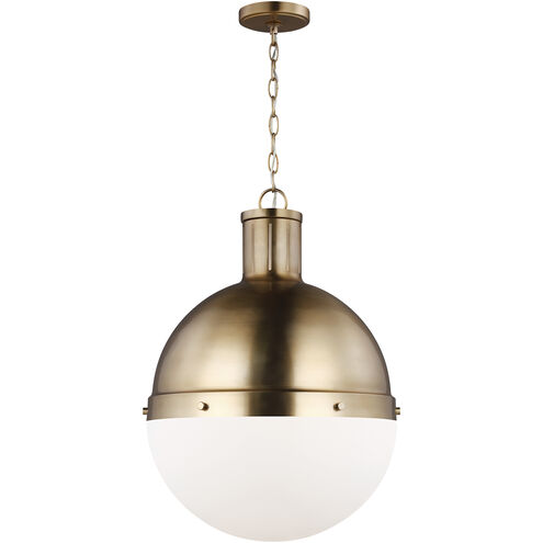TOB by Thomas O'Brien Hanks 1 Light 16 inch Satin Brass Pendant Ceiling Light