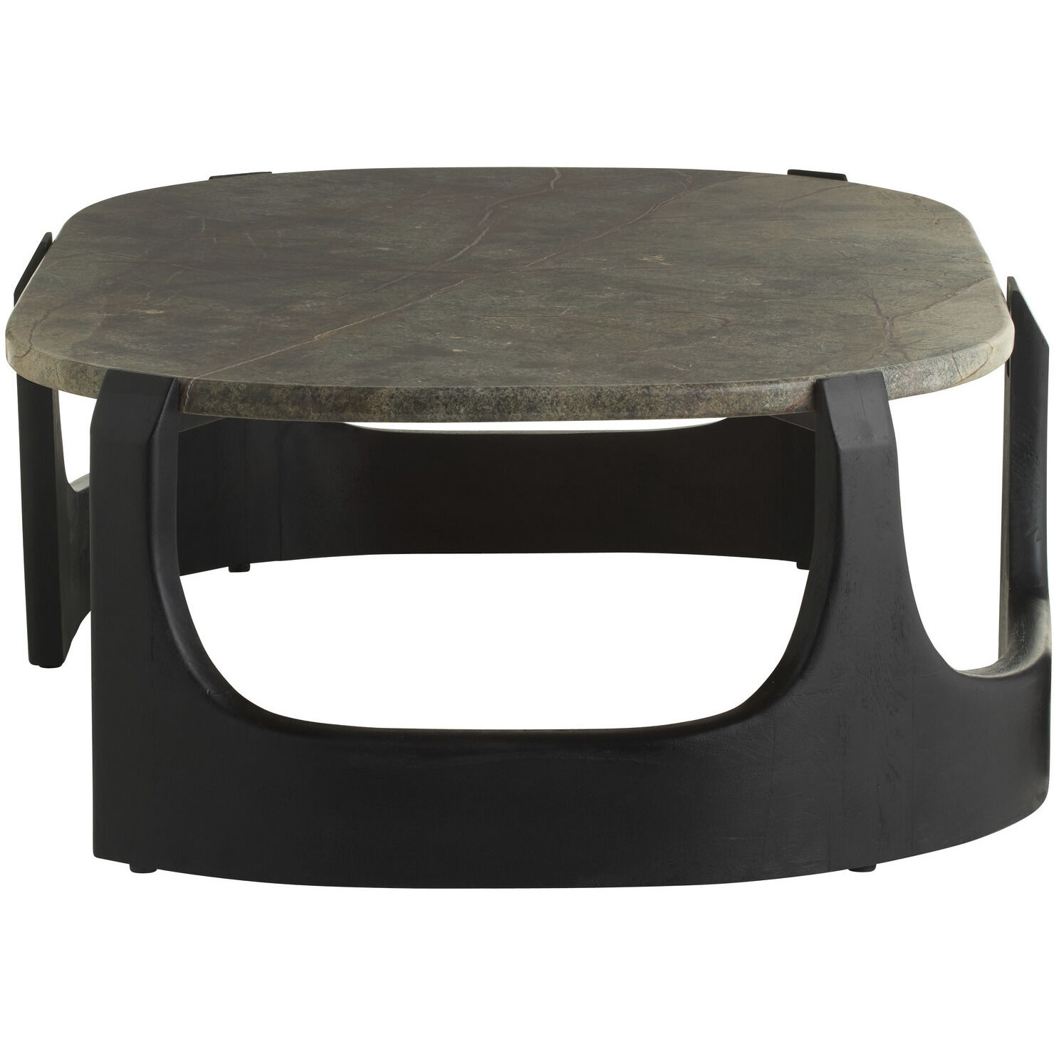 Lorena 58 X 16.5 inch Jungle and Ebony Coffee Table