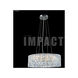 Contemporary 20 Light 24 inch Silver Crystal Chandelier Ceiling Light