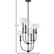 Alchemy 20 inch Black Indoor Foyer Light Ceiling Light
