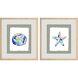 Waterside Collection Natural Wood Framed Art