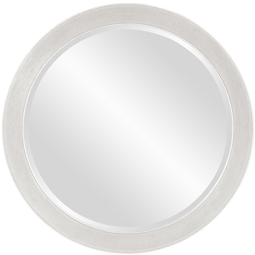 Virginia Glossy White Wall Mirror