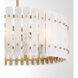 Bardon 8 Light 28.25 inch Celeste Brass Pendant Ceiling Light