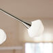 Cassius 8 Light 32 inch Polished Nickel Chandelier Ceiling Light, Convertible