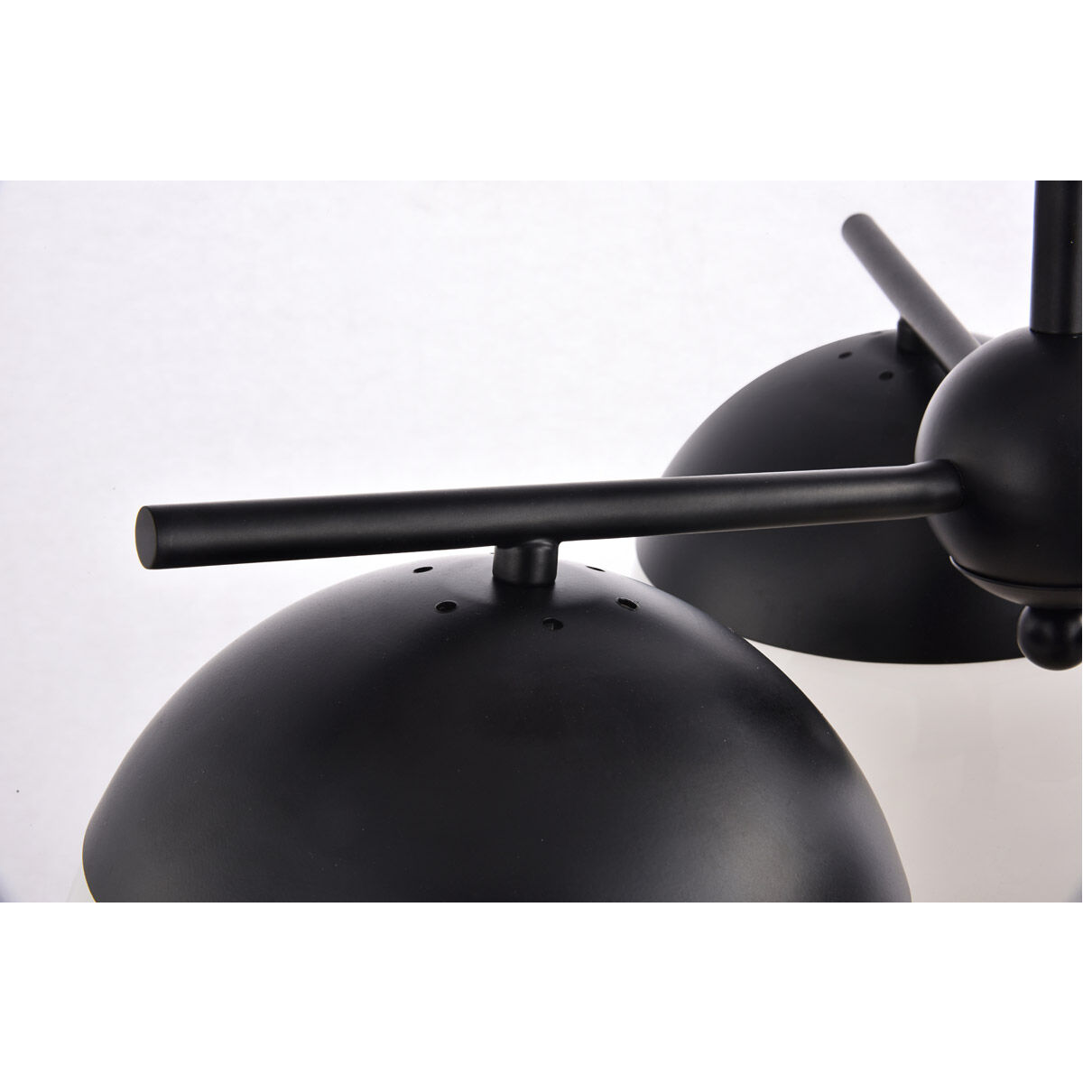 Eclipse 3 Light 21 inch Black Pendant Ceiling Light