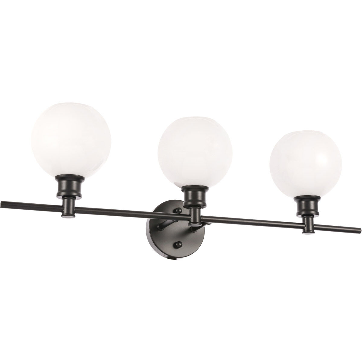 Syracuse 3 Light 28 inch Black Wall sconce Wall Light